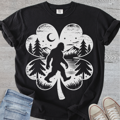 Bigfoot Shamrock Premium Tee