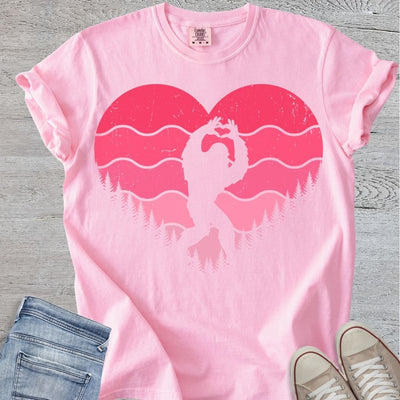 Bigfoot Valentine Tee