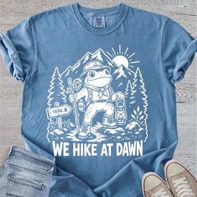 We Hike at Dawn Premium Tee