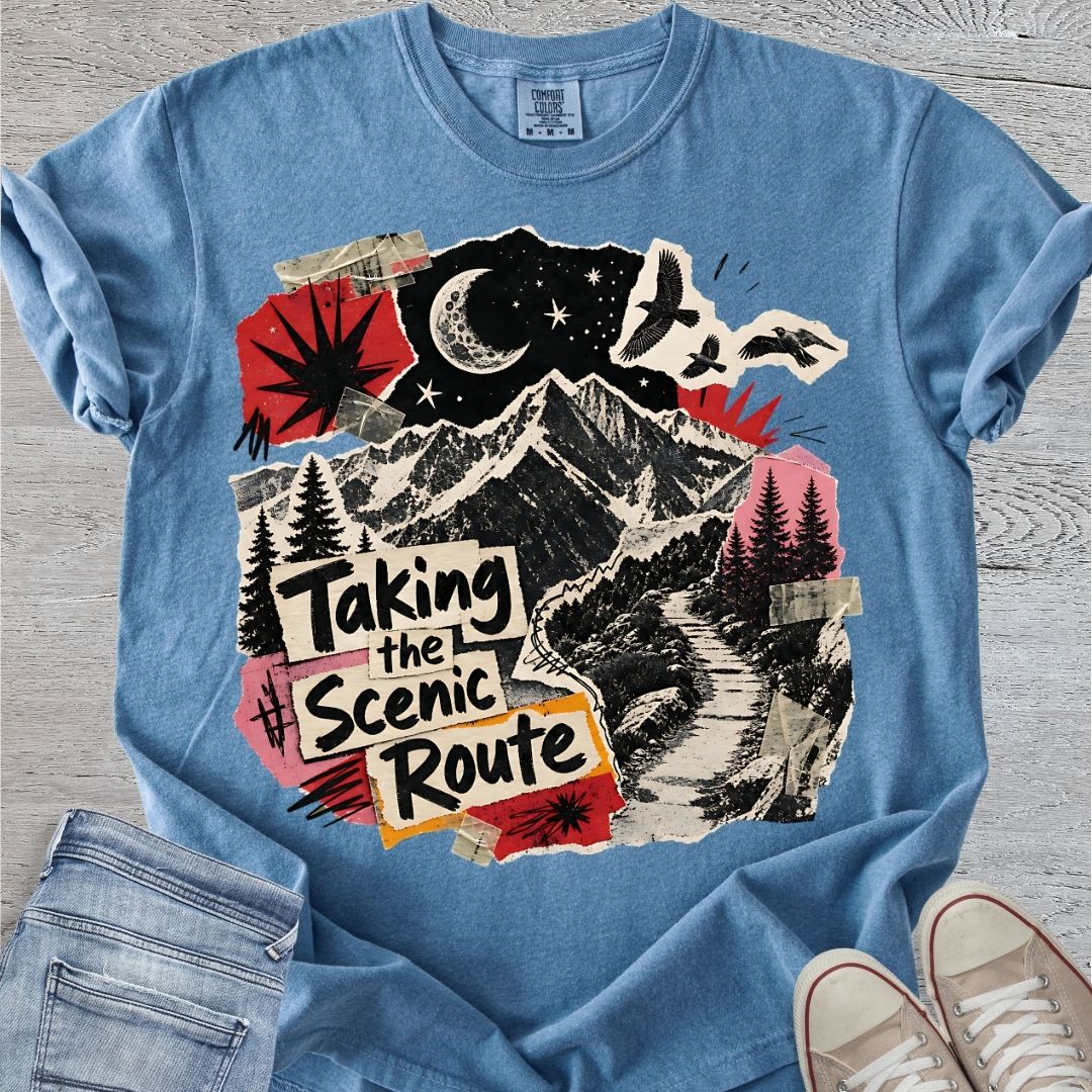 Midnight Route Collage Premium Tee