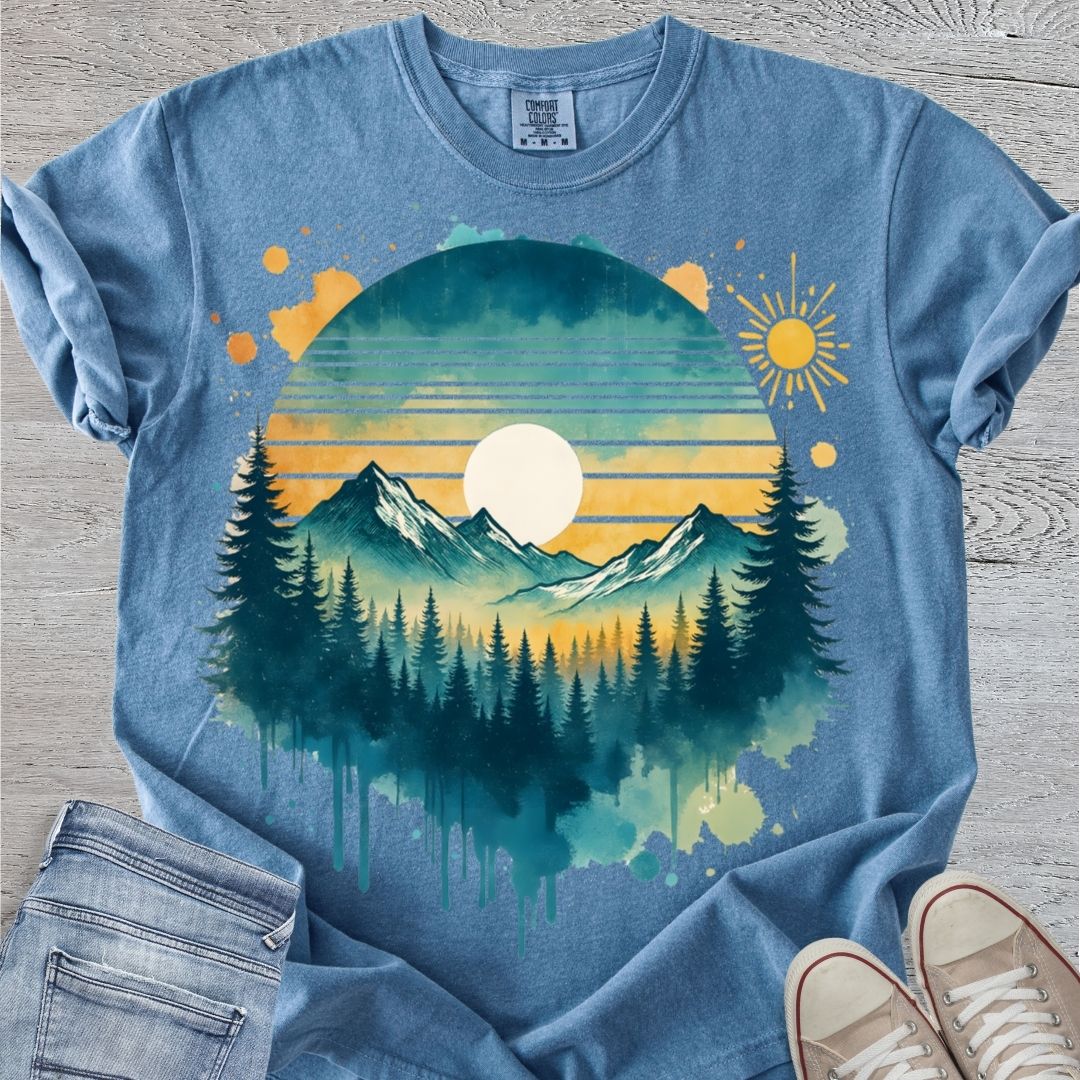 Mountain Layers Premium Tee