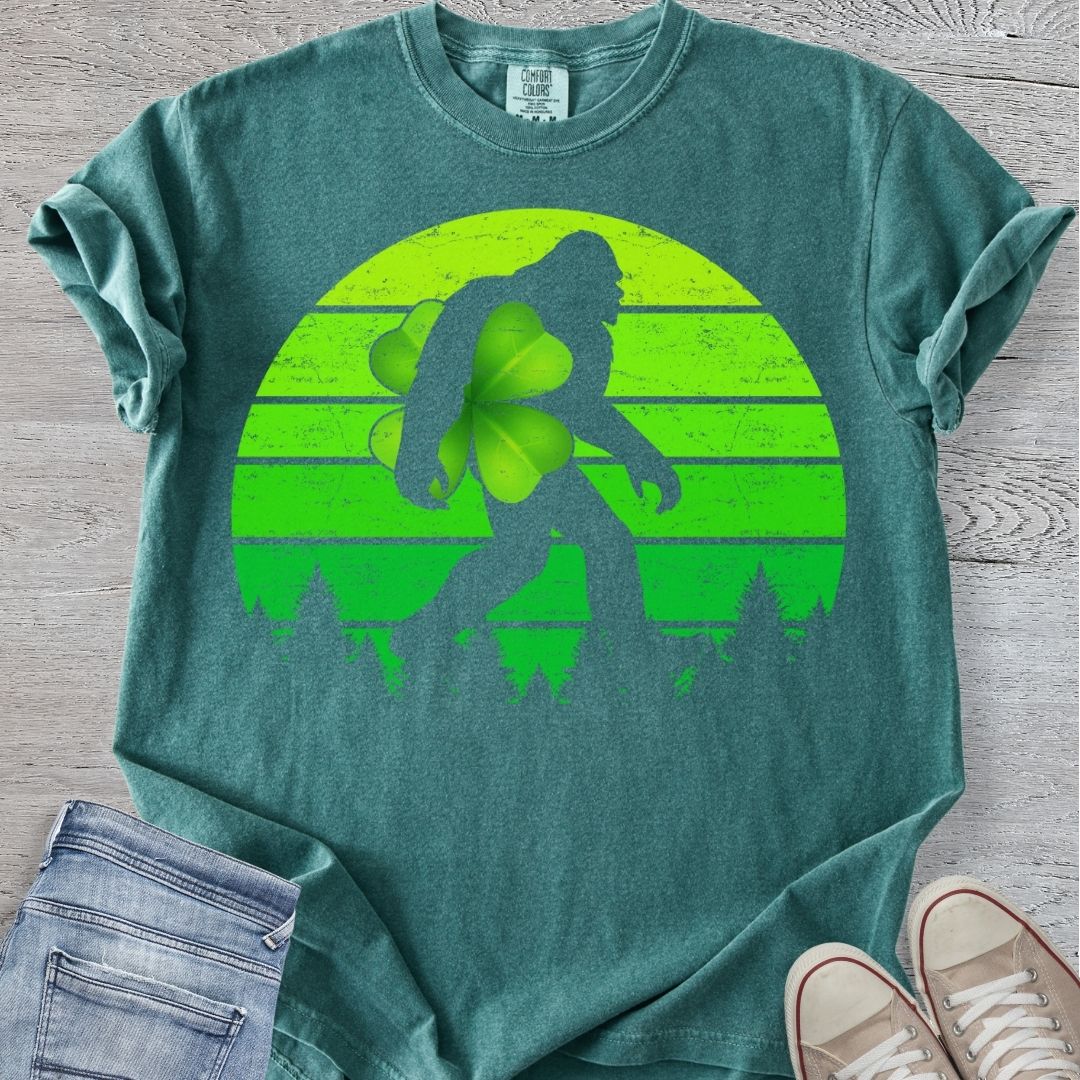 Bigfoot Lucky Clover Premium Tee