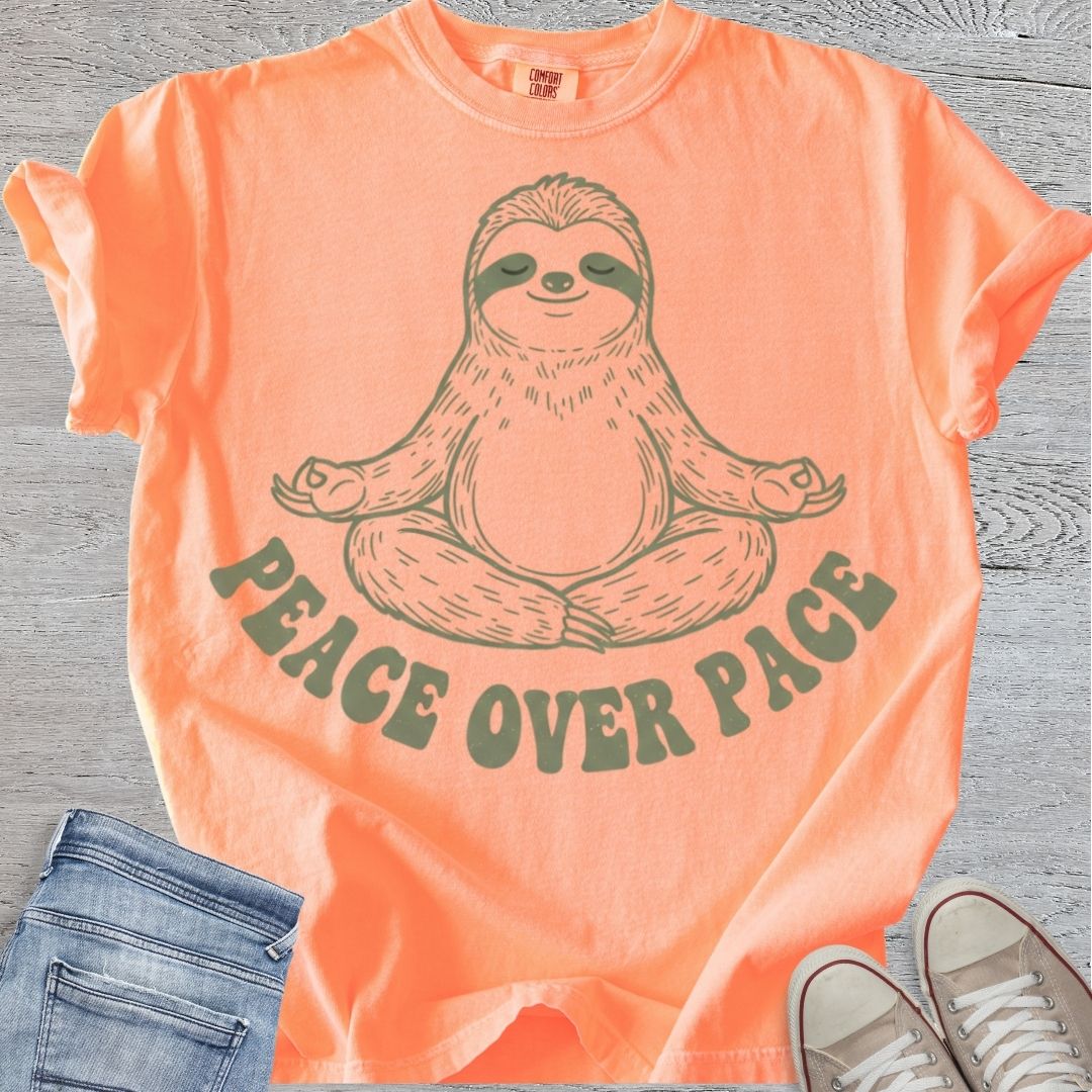 Peace Over Pace Premium Tee