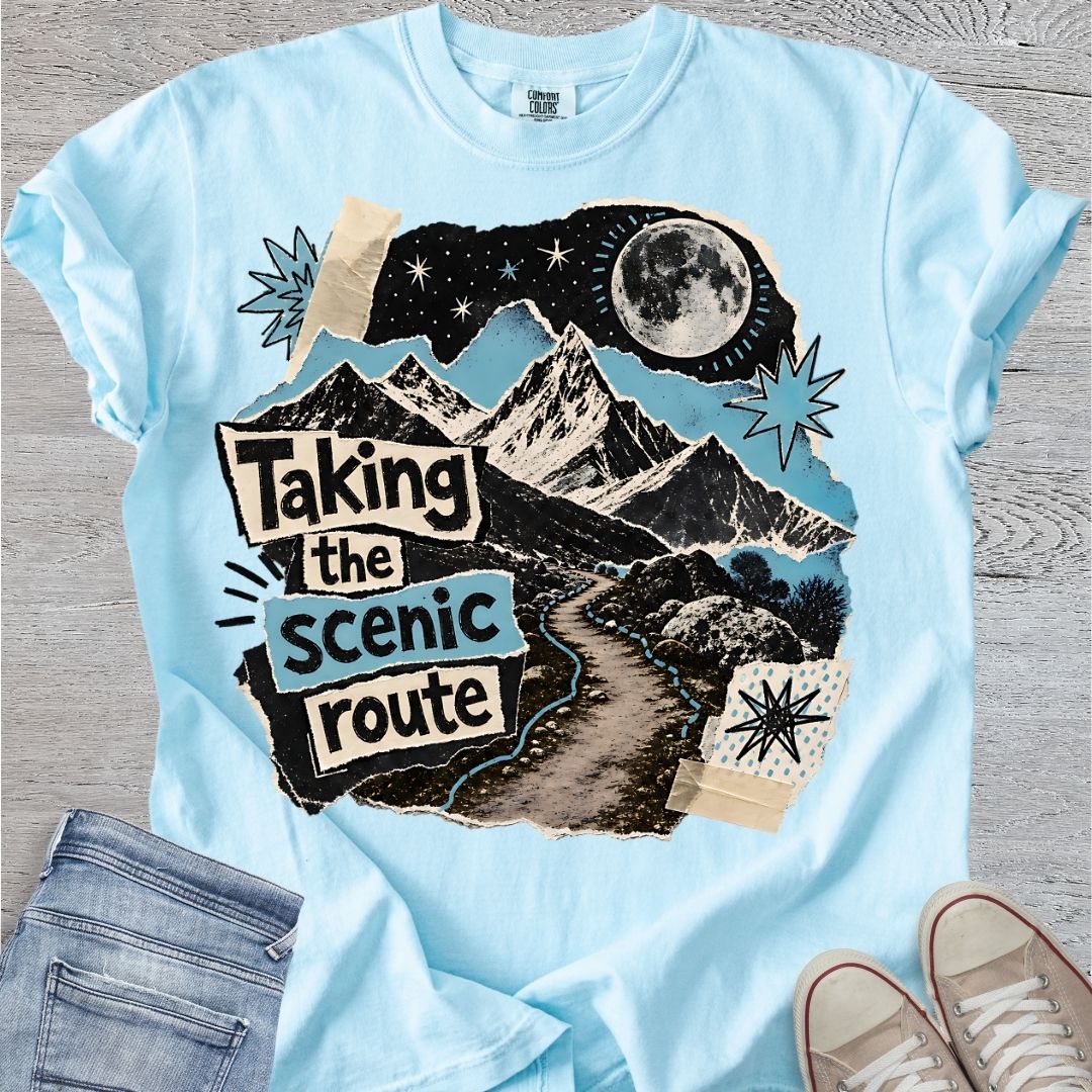 Scenic Route Collage Premium Tee