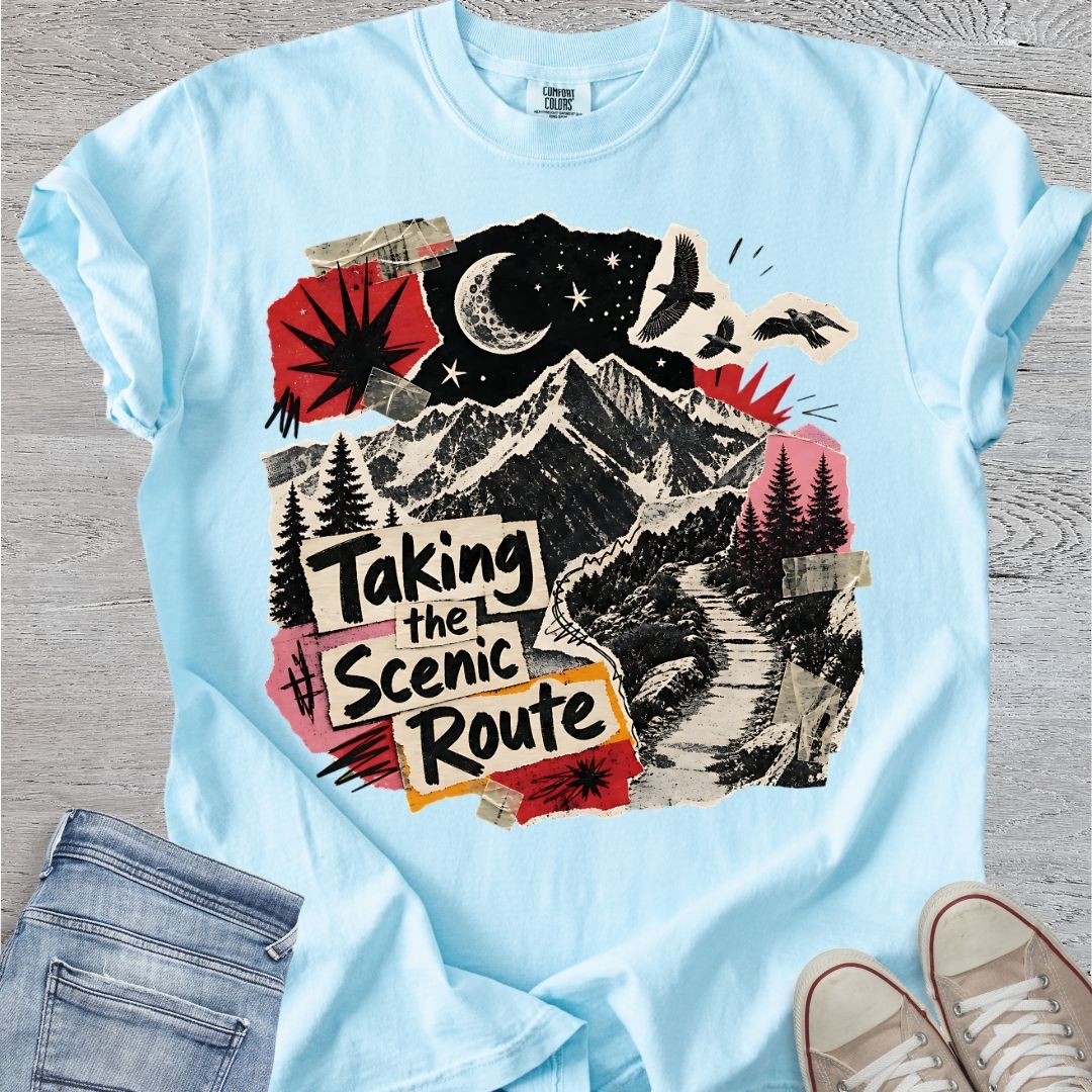 Midnight Route Collage Premium Tee