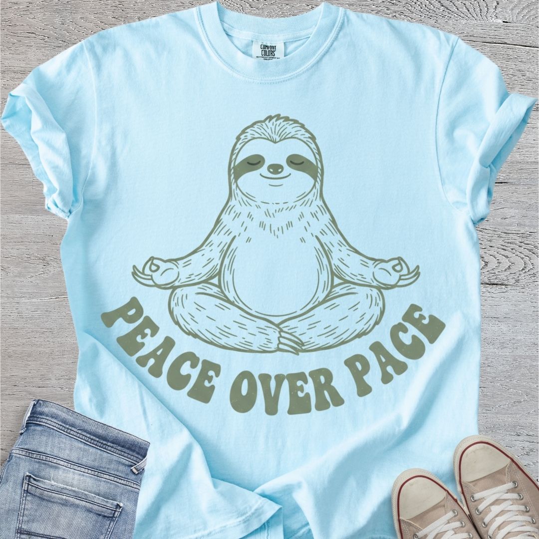 Peace Over Pace Premium Tee