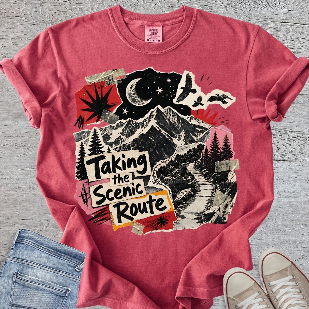 Midnight Route Collage Premium Tee
