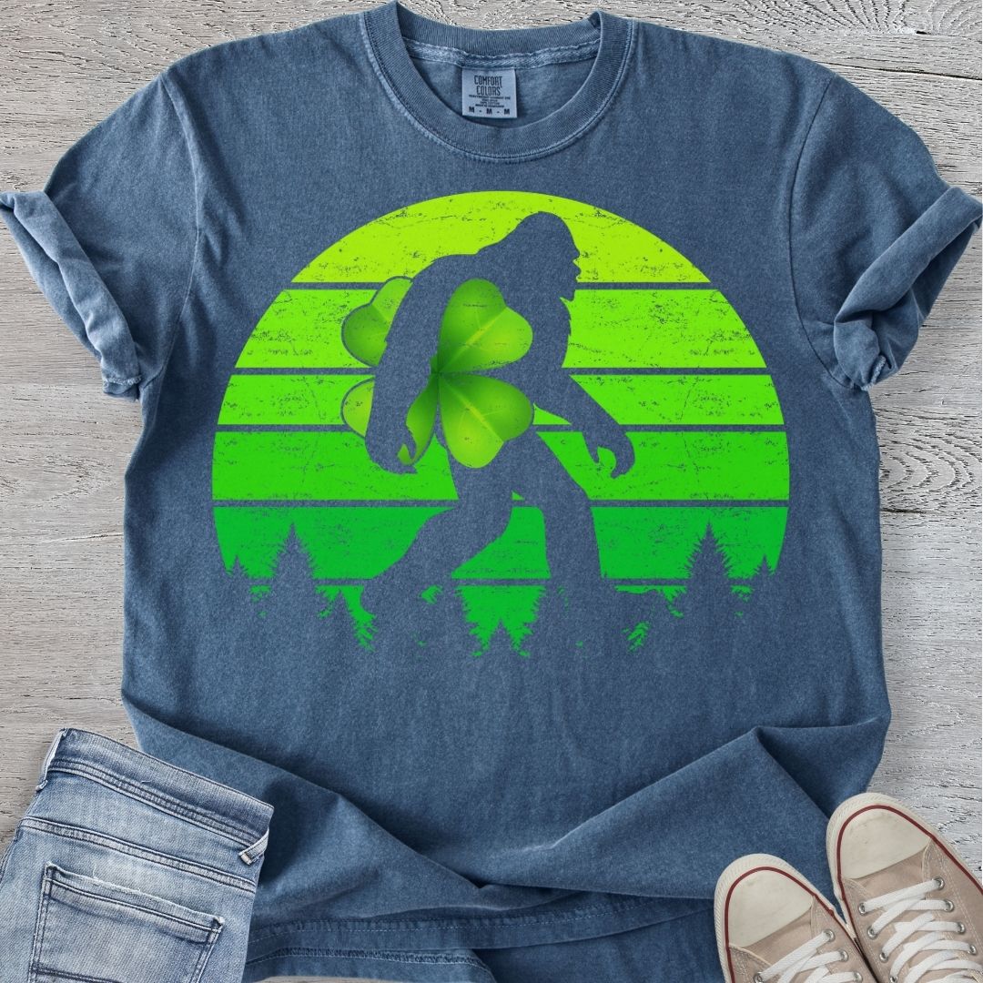 Bigfoot Lucky Clover Premium Tee