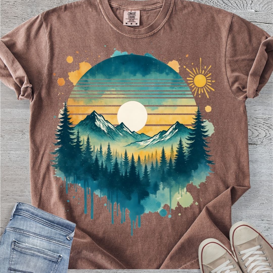 Mountain Layers Premium Tee