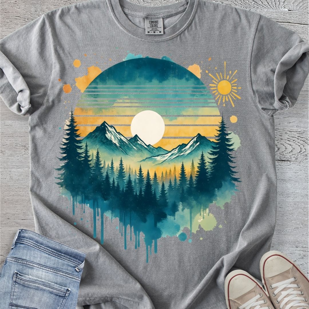 Mountain Layers Premium Tee