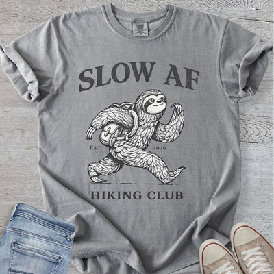 Slow AF Hiking Club Tee