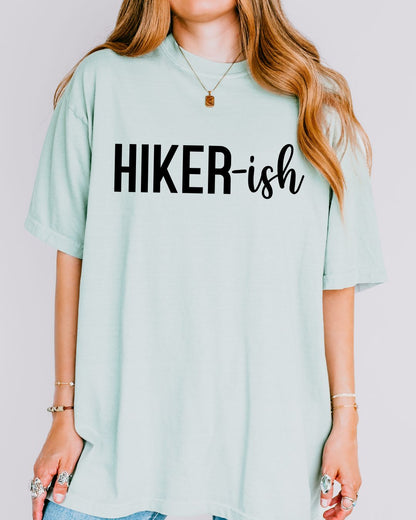 HIKER-ish Minimalist Premium Tee - Black Text