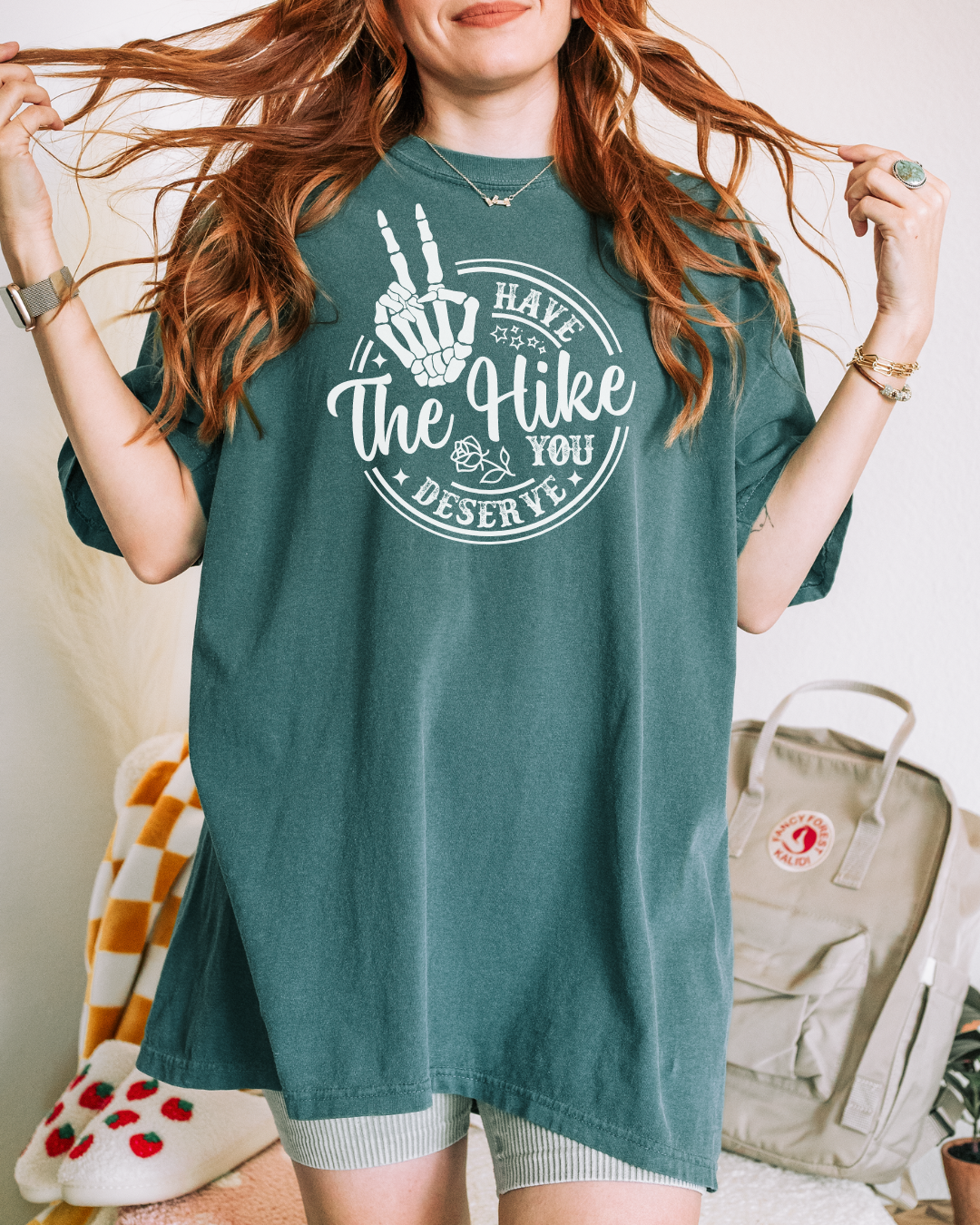 Have The Hike You Desesrve Premium Tee_White Design