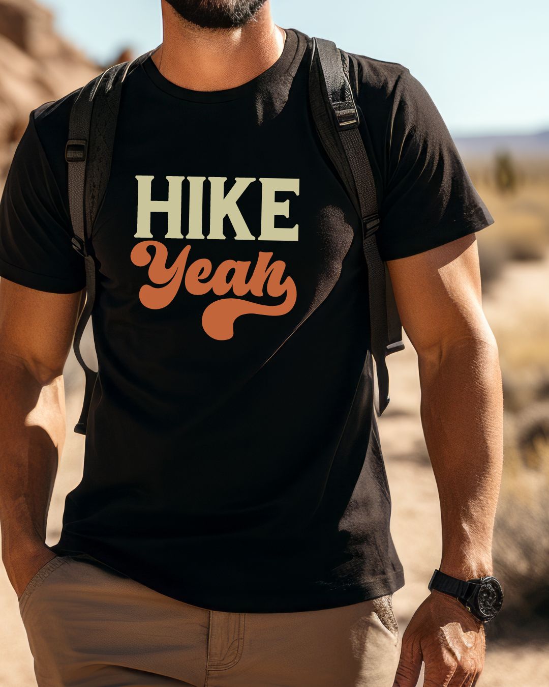 Hike Yeah Groovy Premium Tee