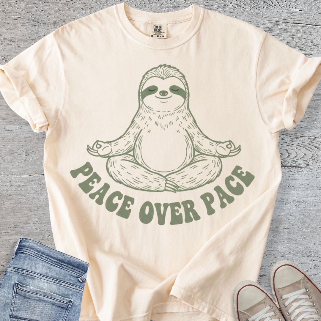 Peace Over Pace Premium Tee