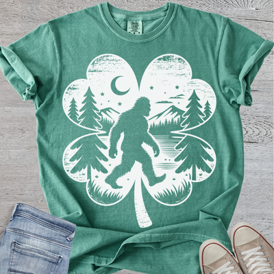 Bigfoot Shamrock Premium Tee