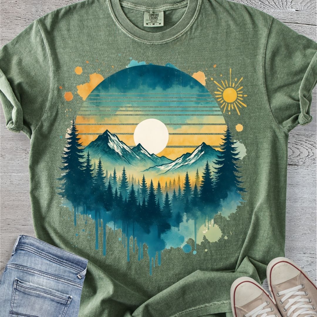 Mountain Layers Premium Tee