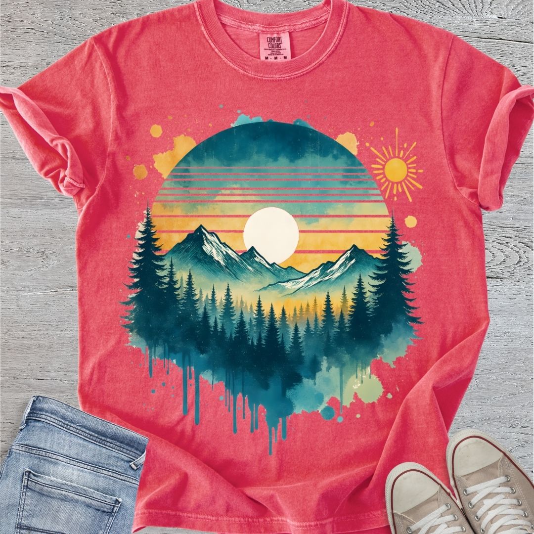 Mountain Layers Premium Tee