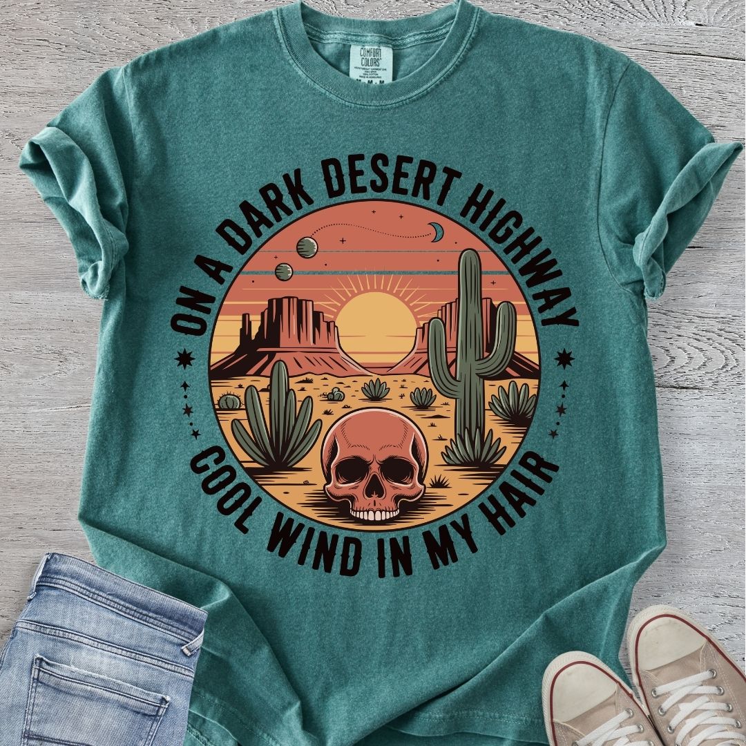Dark Desert Highway Premium Tee