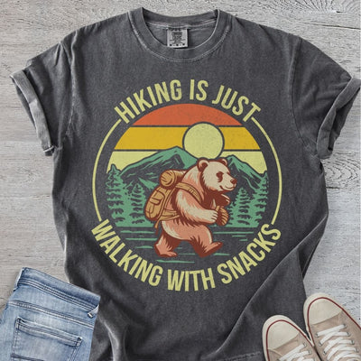 Walking With Snacks Premium Tee