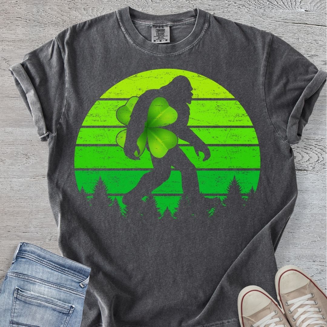 Bigfoot Lucky Clover Premium Tee