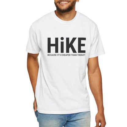 Hiking Is Cheaper Than Therapy Premium Tee