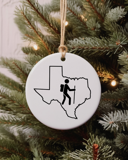 State Hiking Ornaments