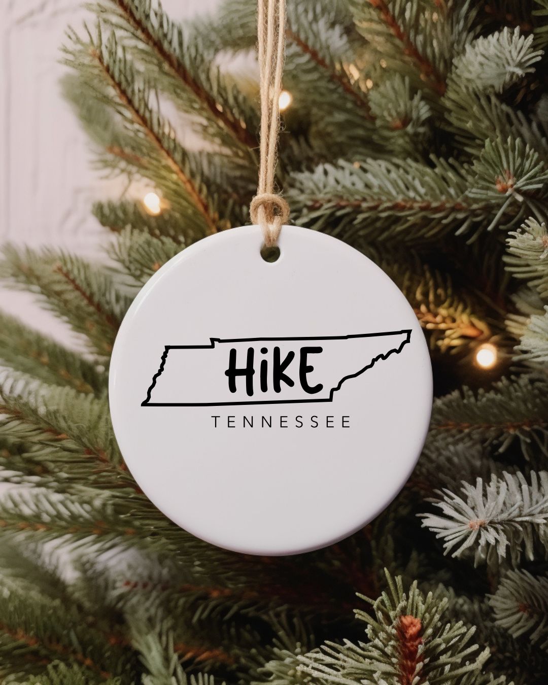 State Hiking Ornaments