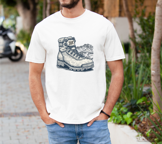 Bad Ass Hiking Society Premium Graphic Tee