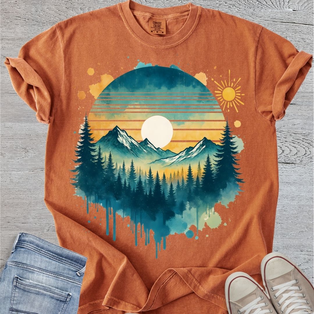 Mountain Layers Premium Tee