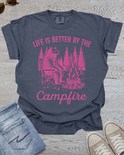 Better by the Campfire Premium Tee
